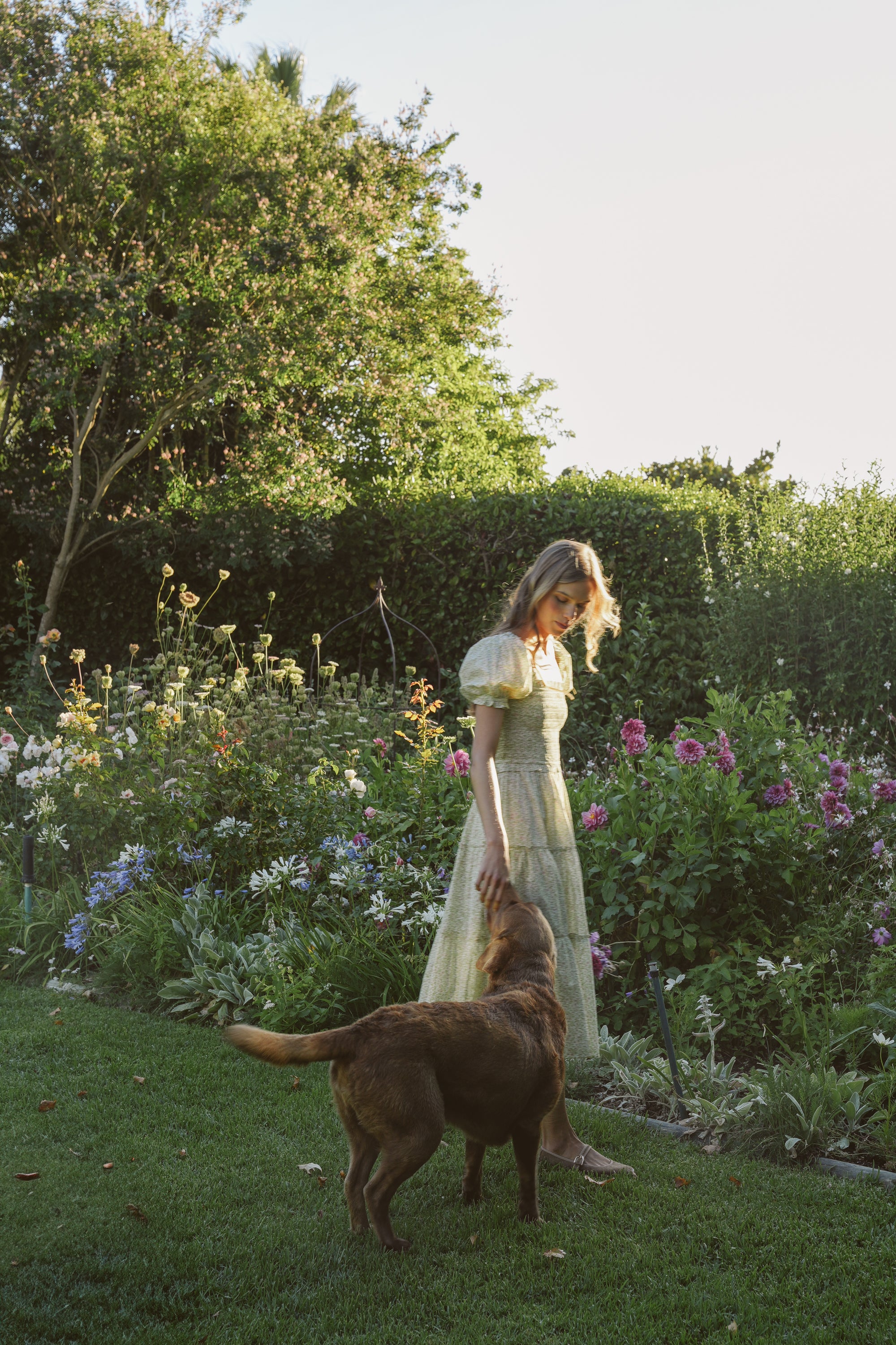 Elowen Dress in Fleur Tendre