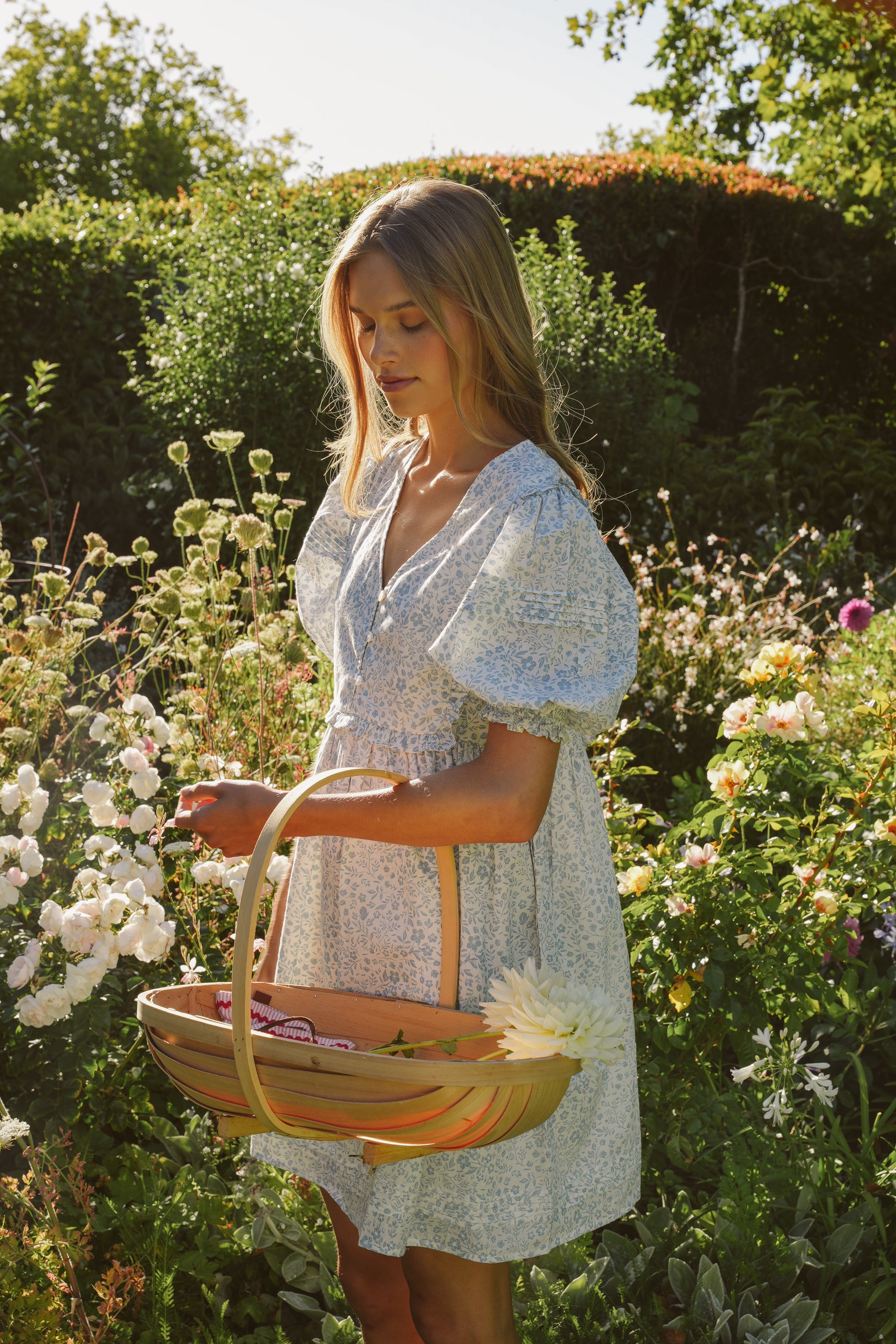 Liora Dress in Heure Claire