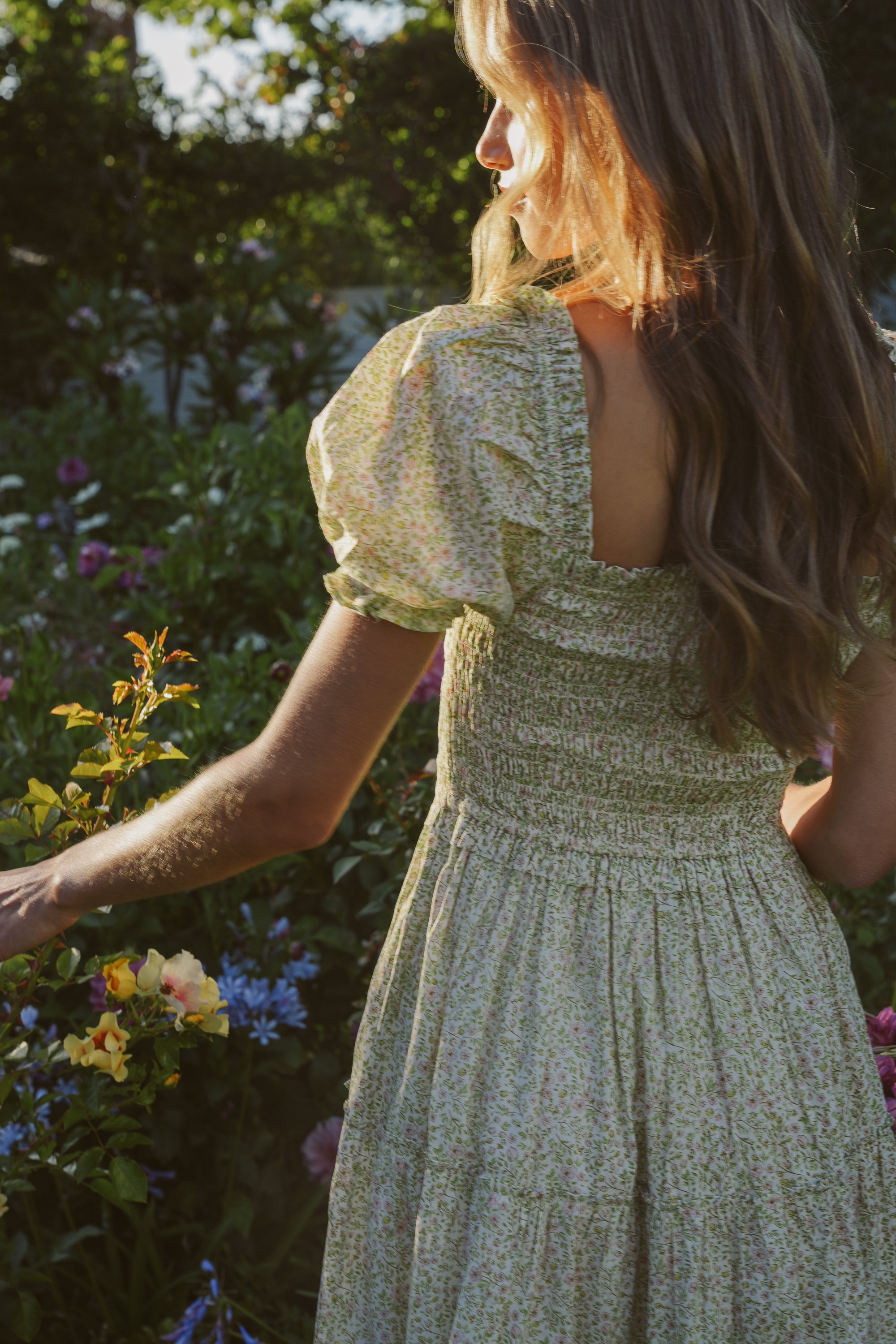 Elowen Dress in Fleur Tendre