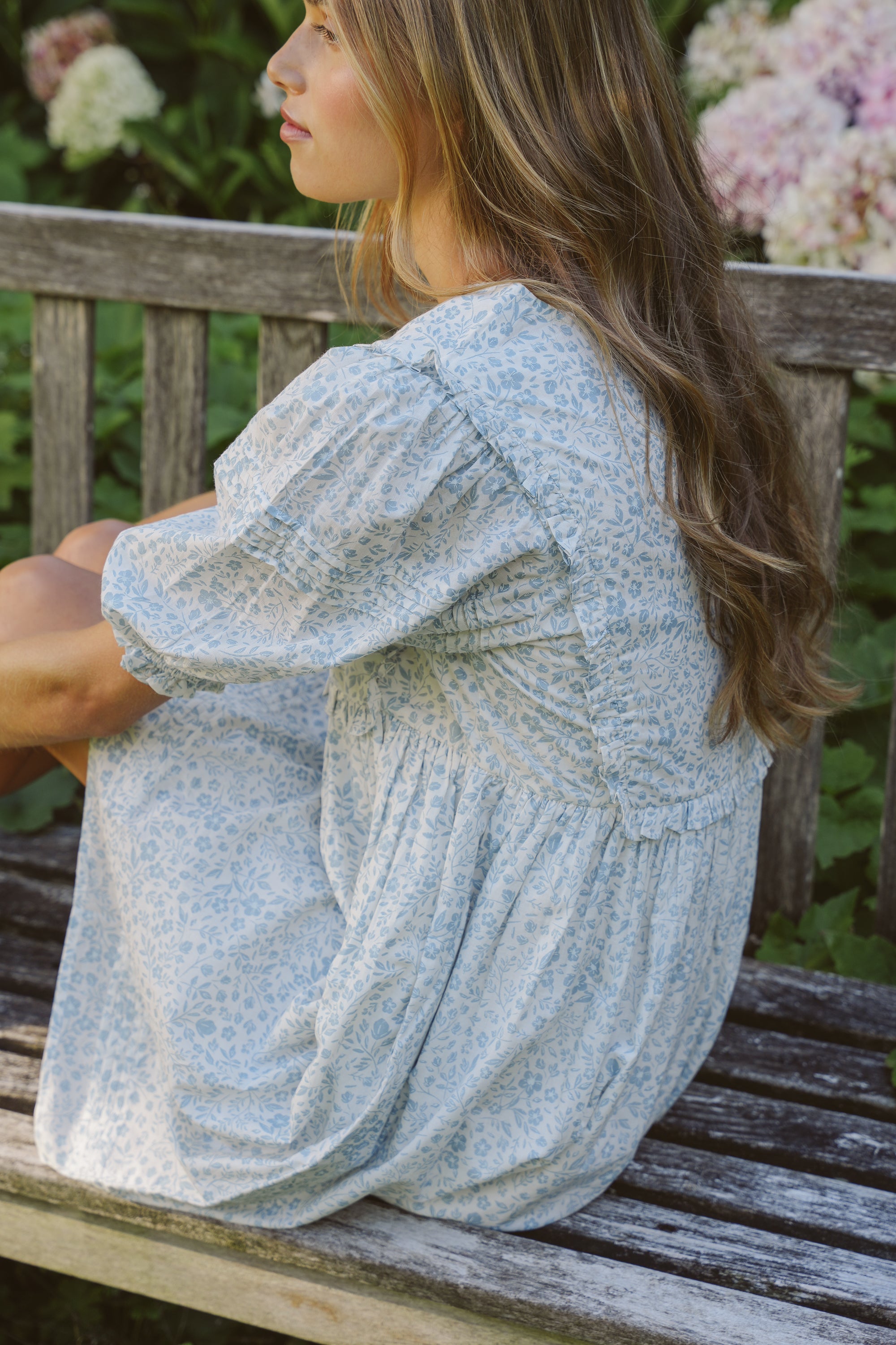 Liora Dress in Heure Claire