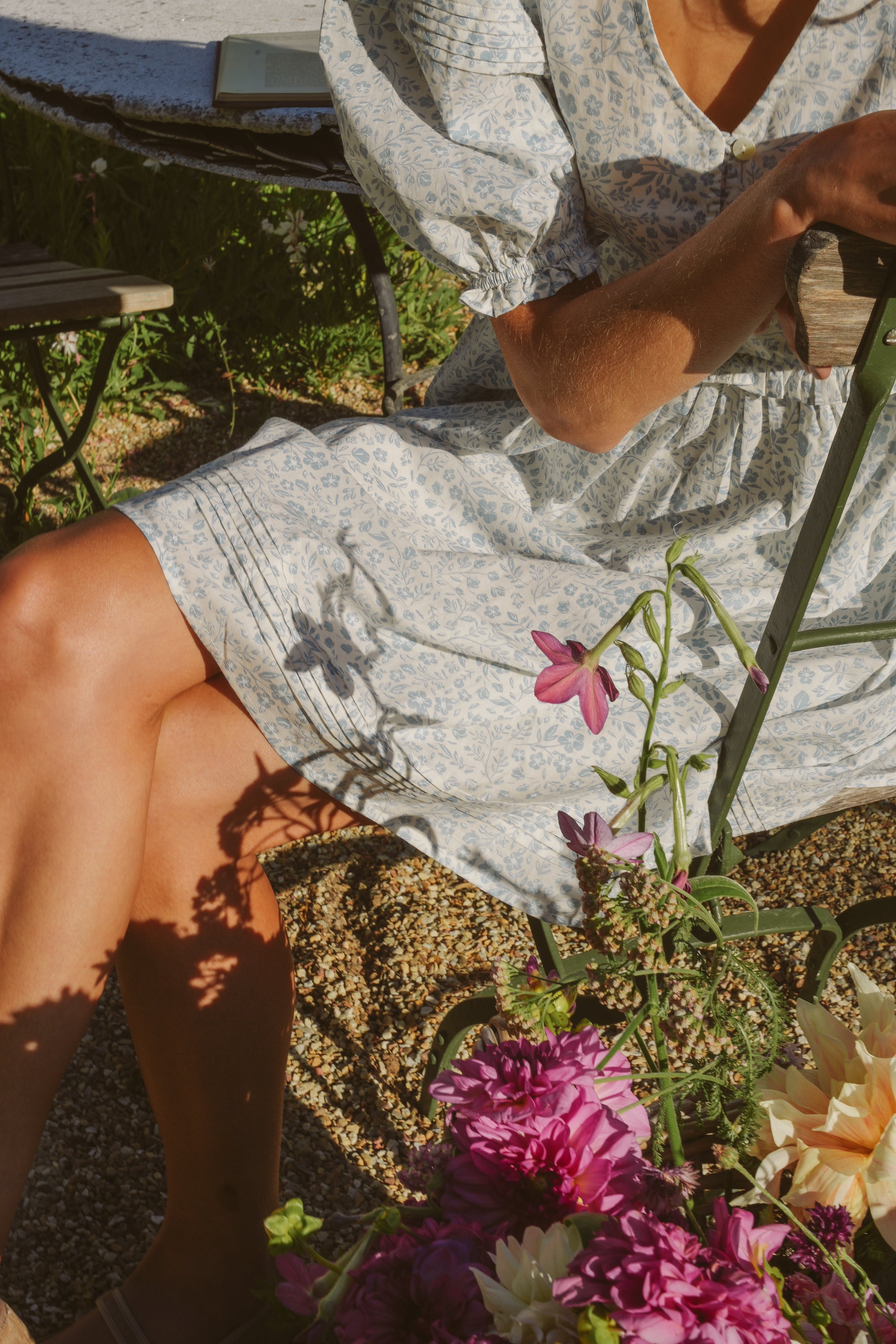 Liora Dress in Heure Claire