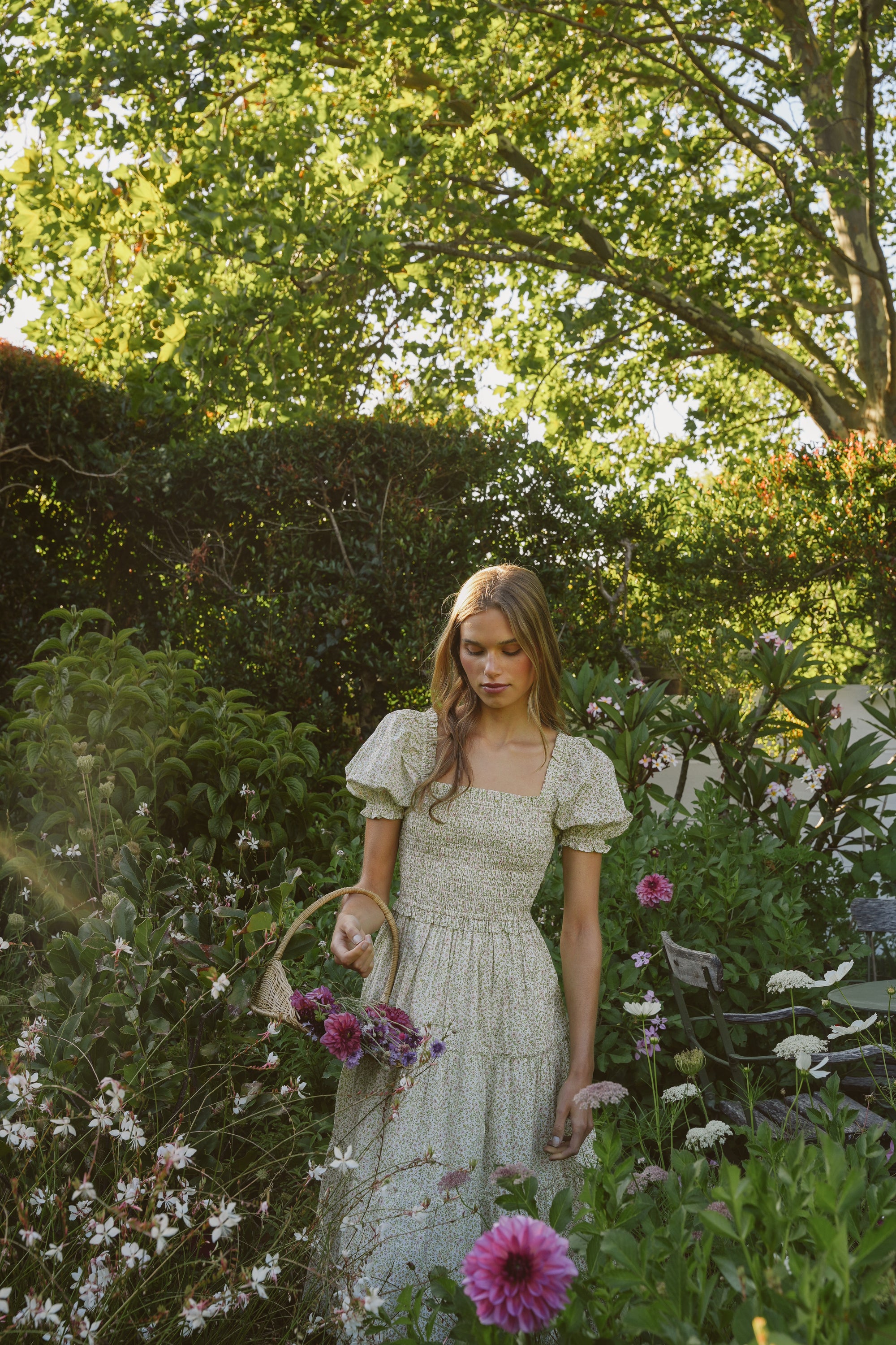 Elowen Dress in Fleur Tendre