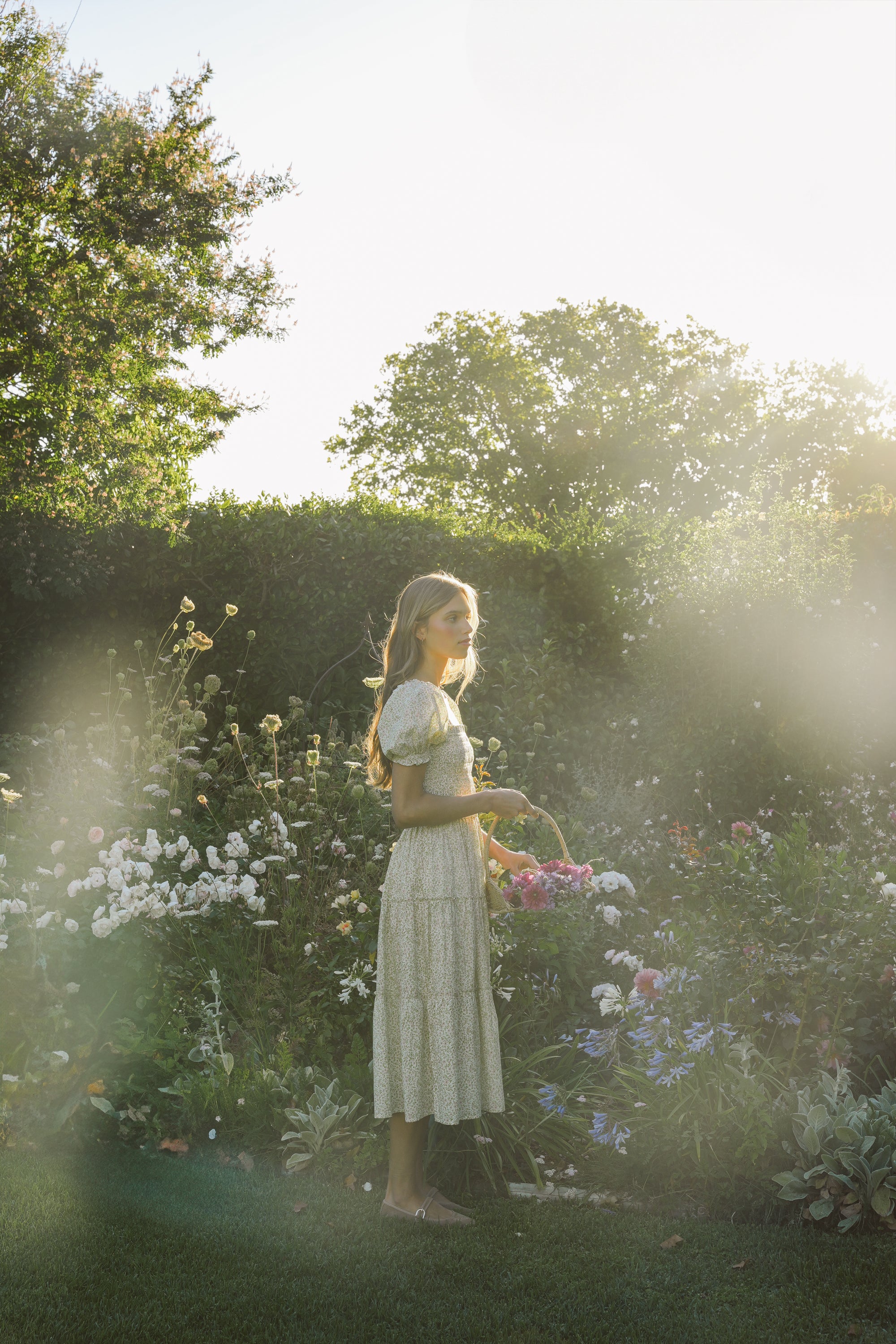 Elowen Dress in Fleur Tendre